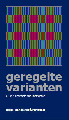 Buchcover Geregelte Varianten