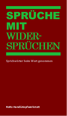 Buchcover Sprüche mit Widersprüchen